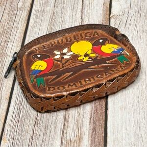 Dominican Republic Leather Coin Purse